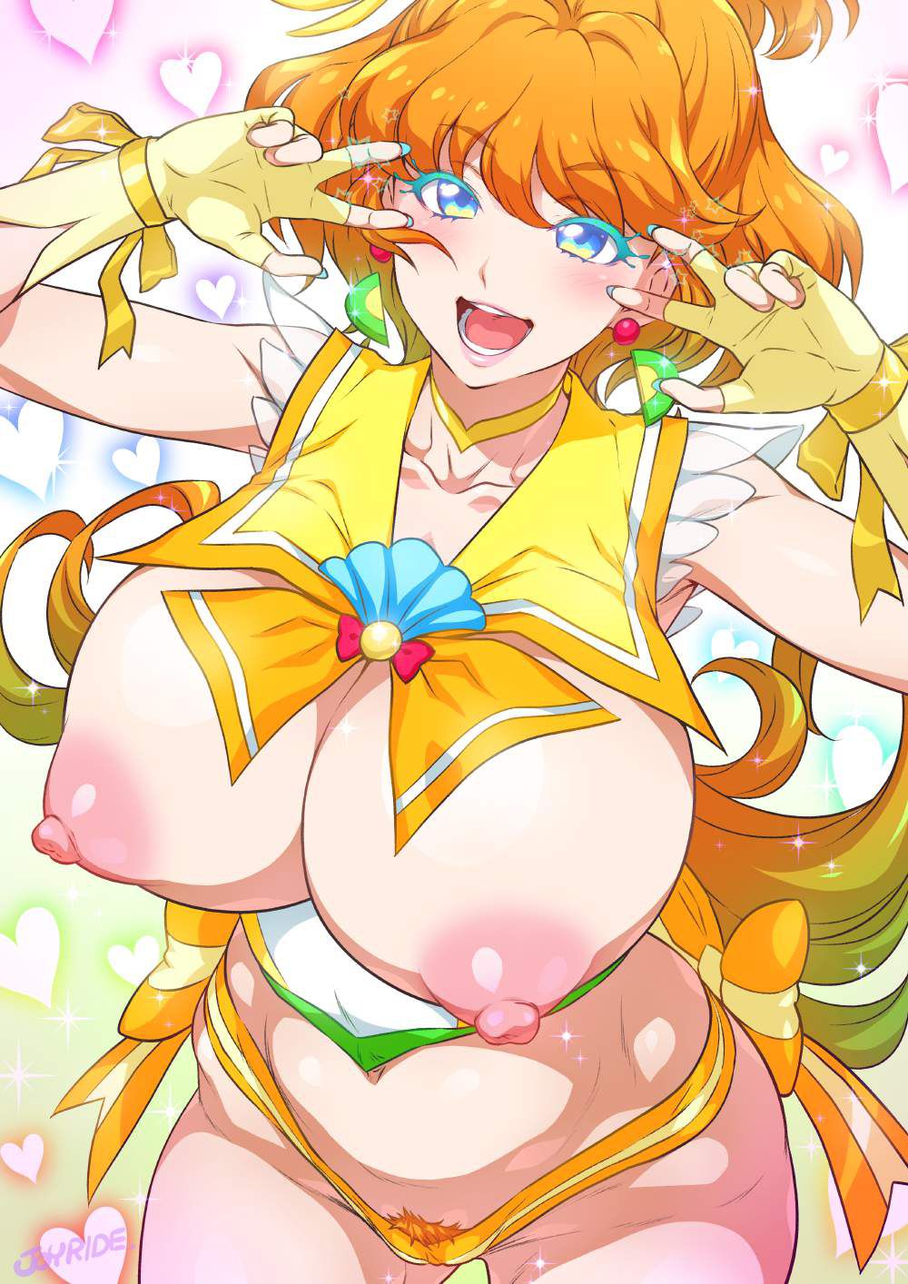 【Tropical ~ Ju! PreCure】 Erotic image of Minori Ichinose (Cure Papaya) 2