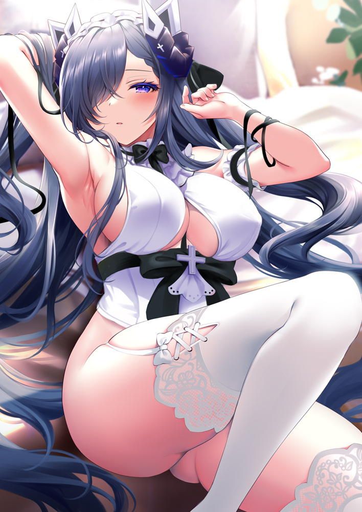 【Secondary】Ecchi image of a cute girl in Azul Lane 17