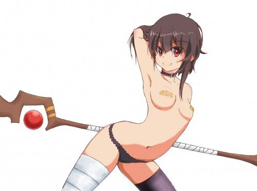 【Secondary erotic】 Here is an erotic image of a girl who looks extra erotic by sticking a bandage on her nipple or 22