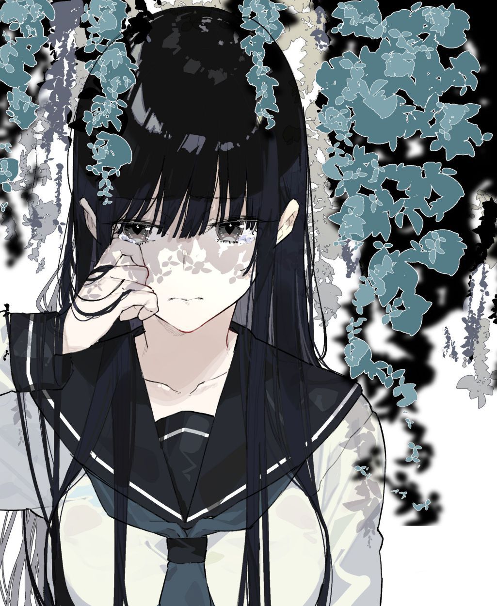 【Black hair】Beautiful black hair with a luster like silk is the strongest 1