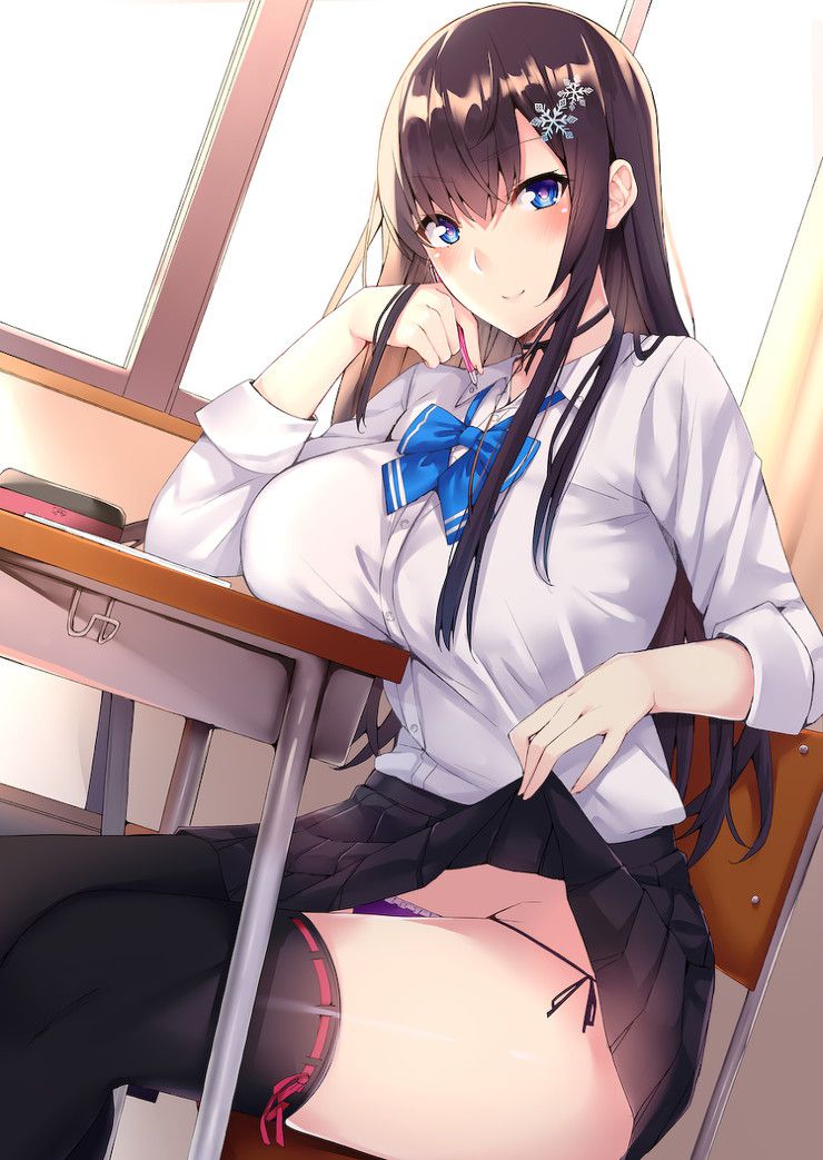 【Secondary erotica】 Erotic images of domineering high school girls seducing in the classroom are here 22