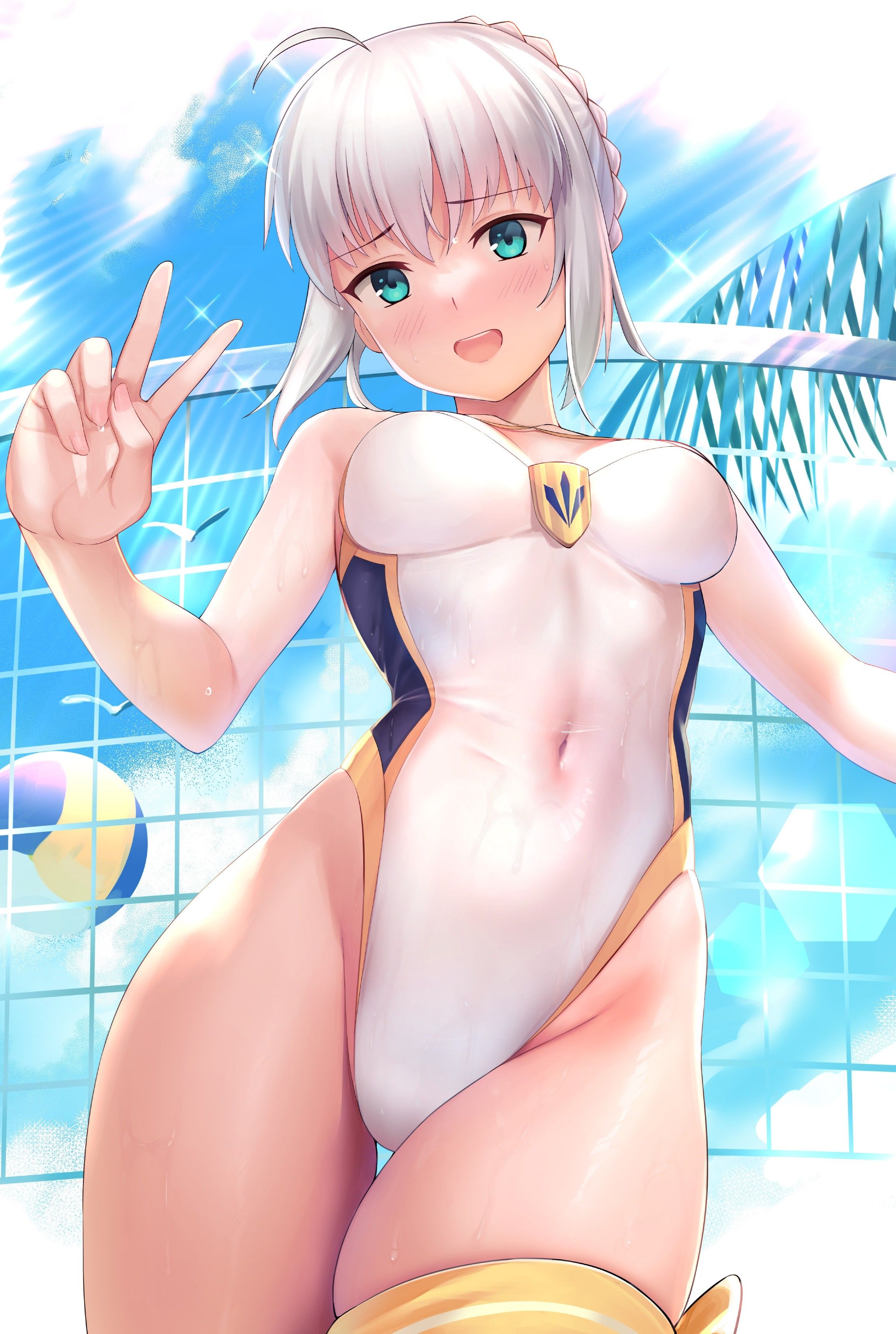 【2nd】Erotic image of a girl in a competitive swimsuit Part 23 18