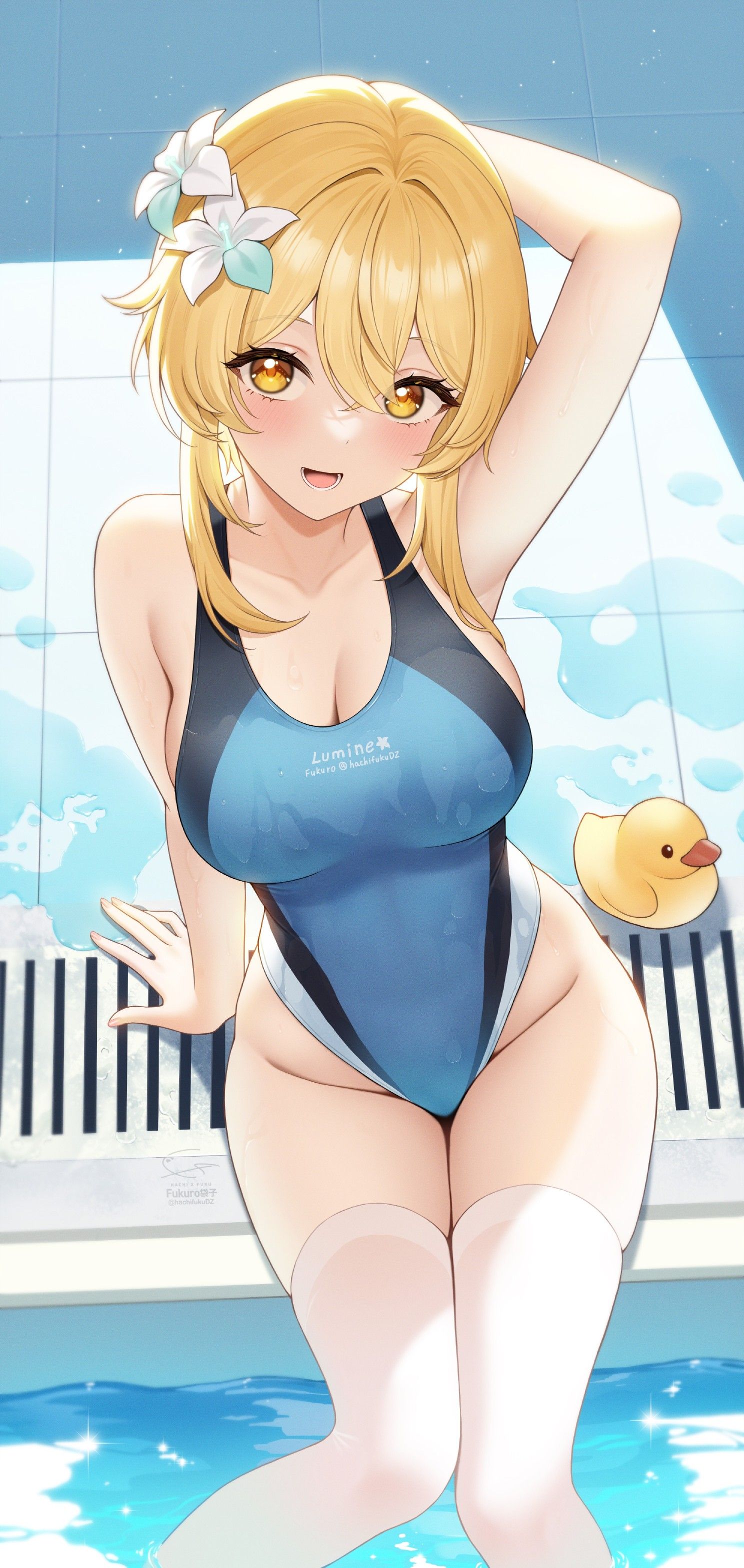 【2nd】Erotic image of a girl in a competitive swimsuit Part 23 23