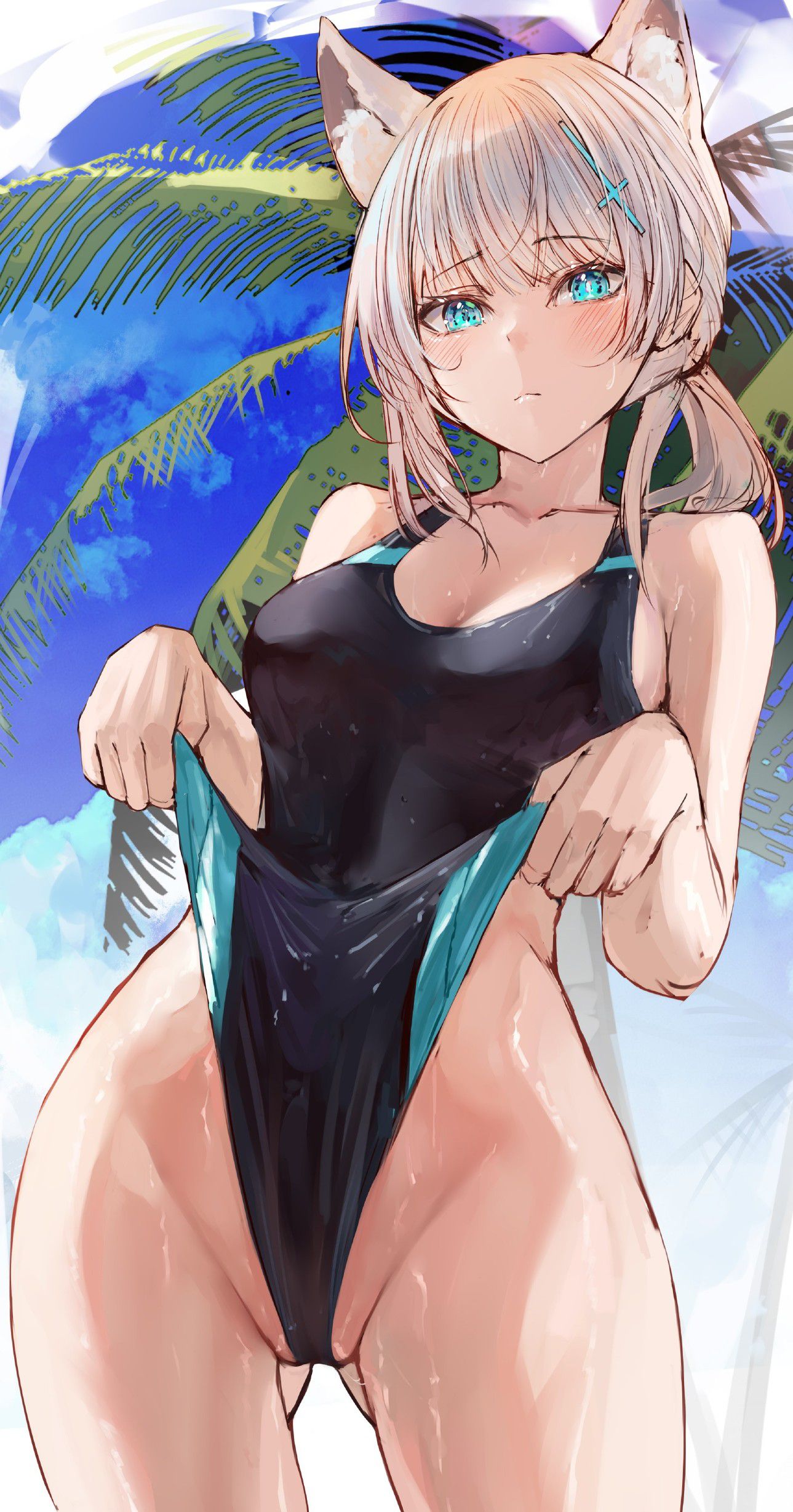 【2nd】Erotic image of a girl in a competitive swimsuit Part 23 26