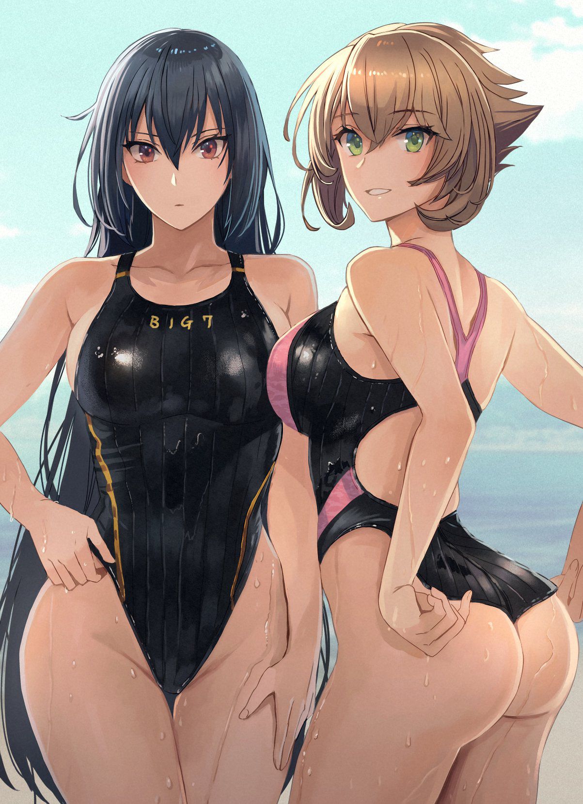 【2nd】Erotic image of a girl in a competitive swimsuit Part 23 32