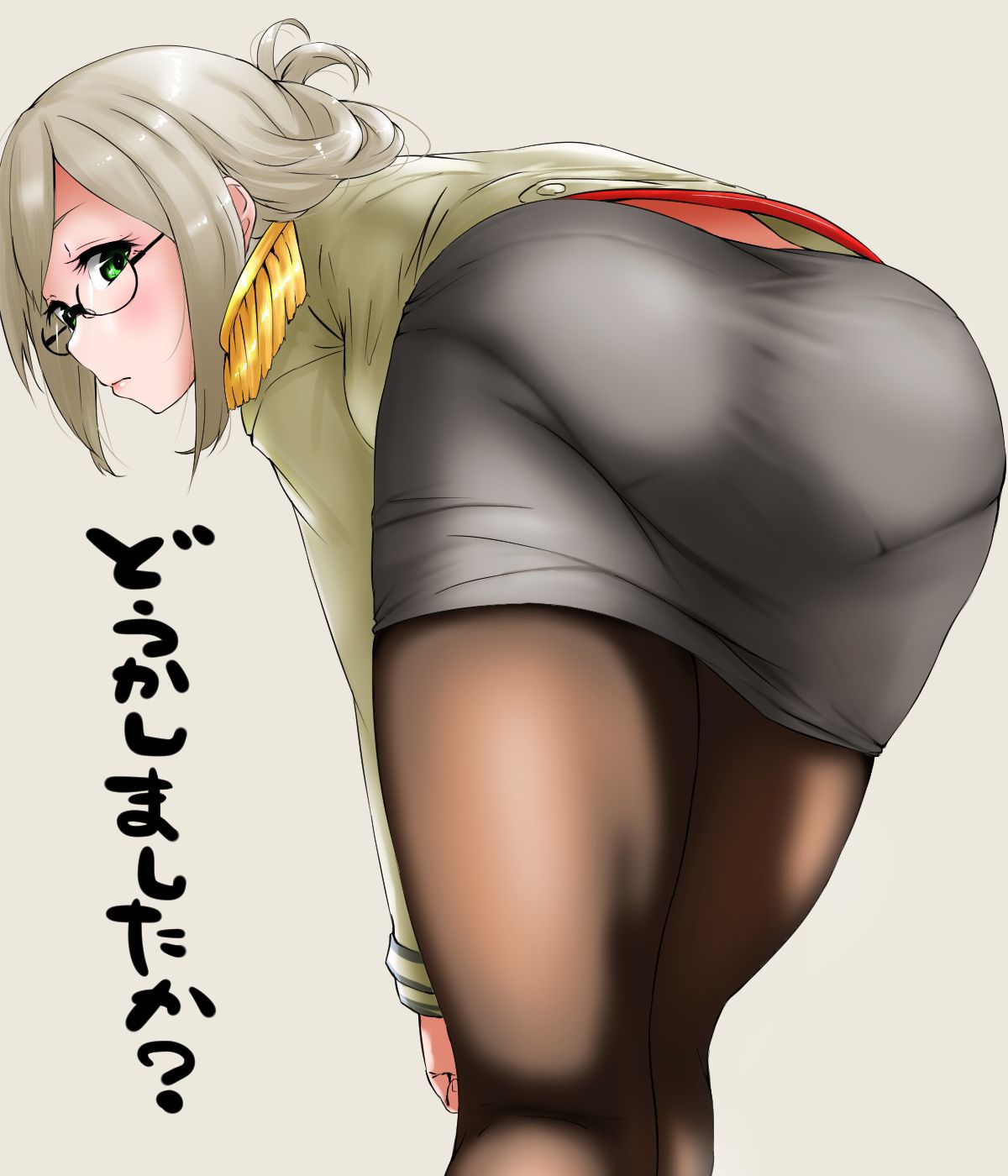 【Secondary Erotic】 Here is an erotic image of a girl wearing a tight costume so tight that you can see the panty line 5