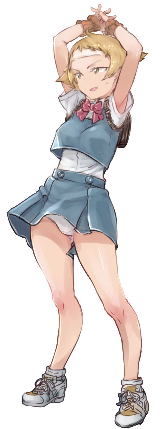 【Wakaba Hinata-chan】Secondary erotic image of JK Wakaba Hinata-chan who does not care if you can see the pants of the private Justice School 9