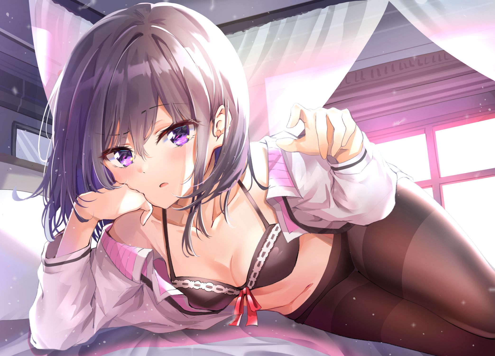 【Erotic Anime Summary】 Erotic image collection of valleys that seem to smell good 【50 sheets】 4