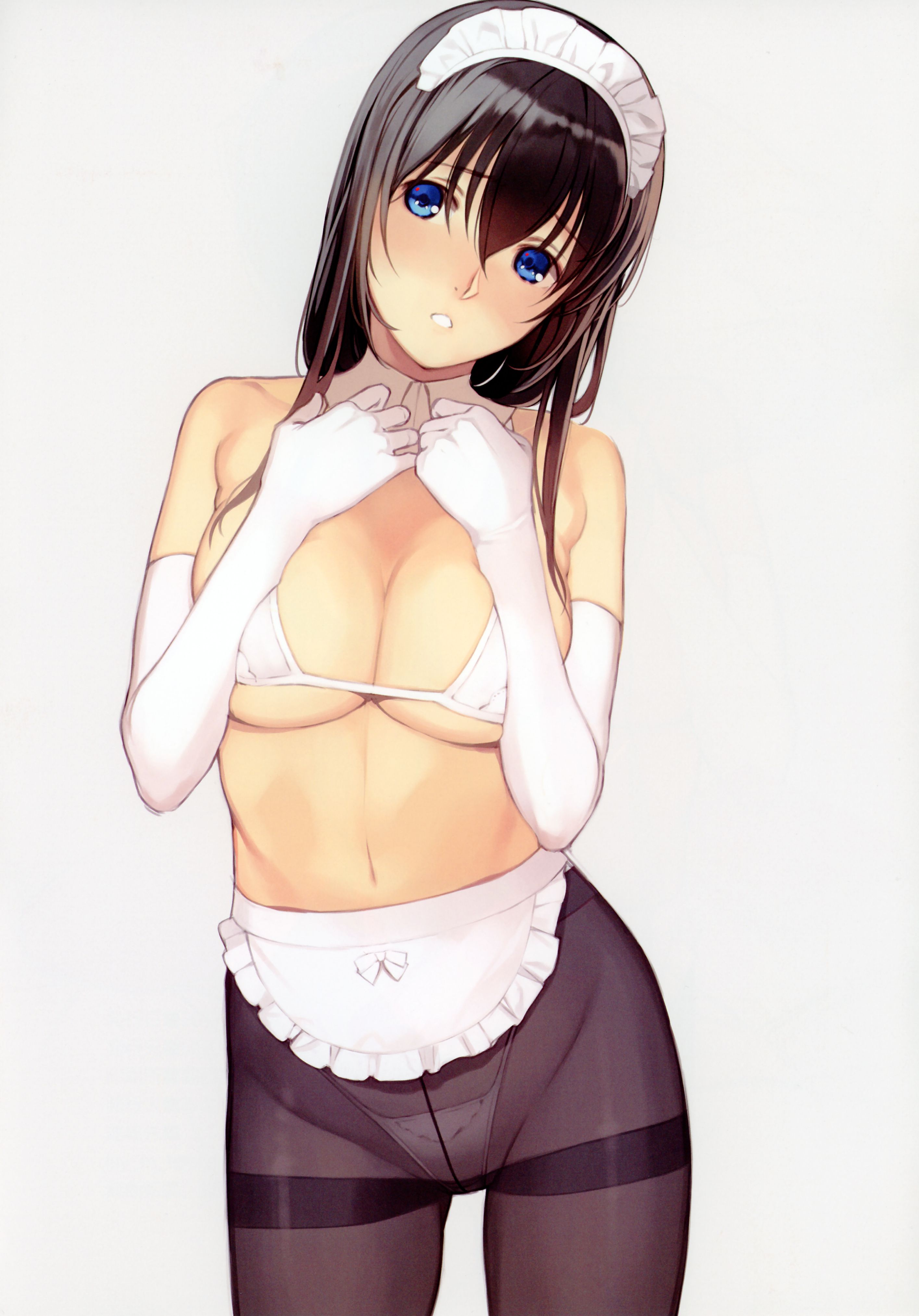 【Erotic Anime Summary】 Erotic image collection of valleys that seem to smell good 【50 sheets】 46