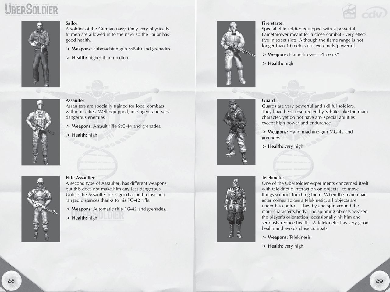 ÜberSoldier (PC (DOS/Windows)) Game Manual 15
