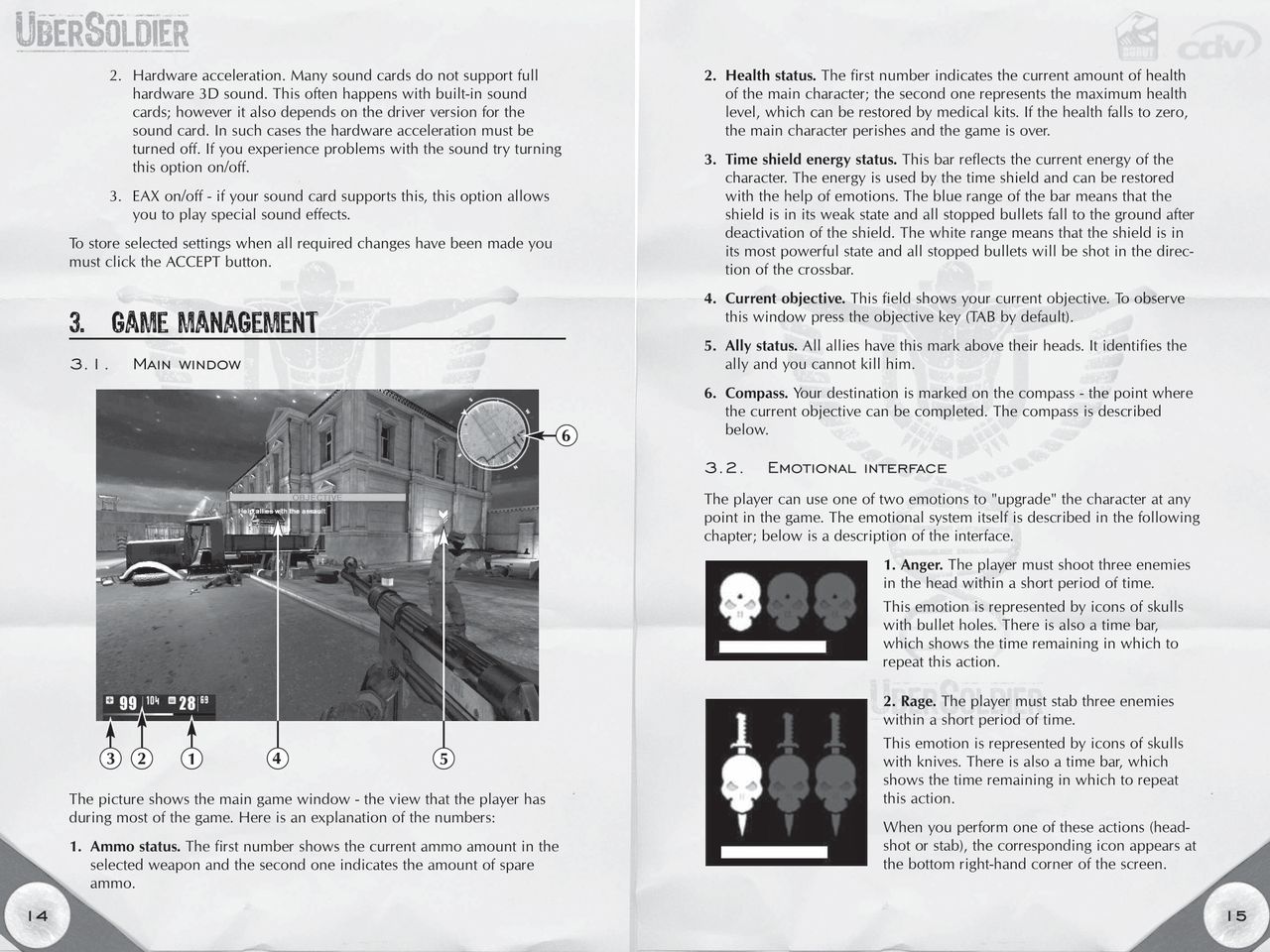 ÜberSoldier (PC (DOS/Windows)) Game Manual 8