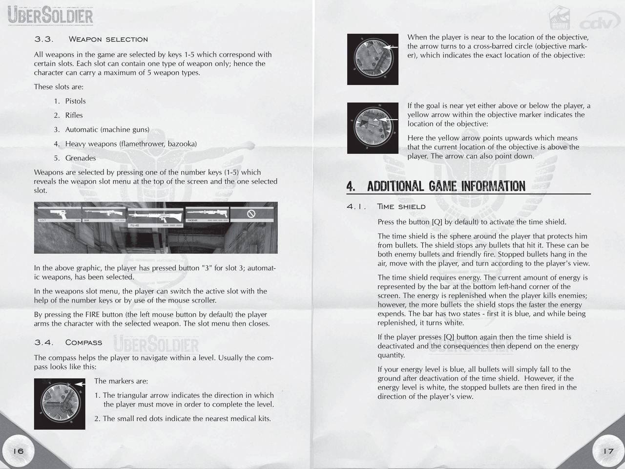 ÜberSoldier (PC (DOS/Windows)) Game Manual 9