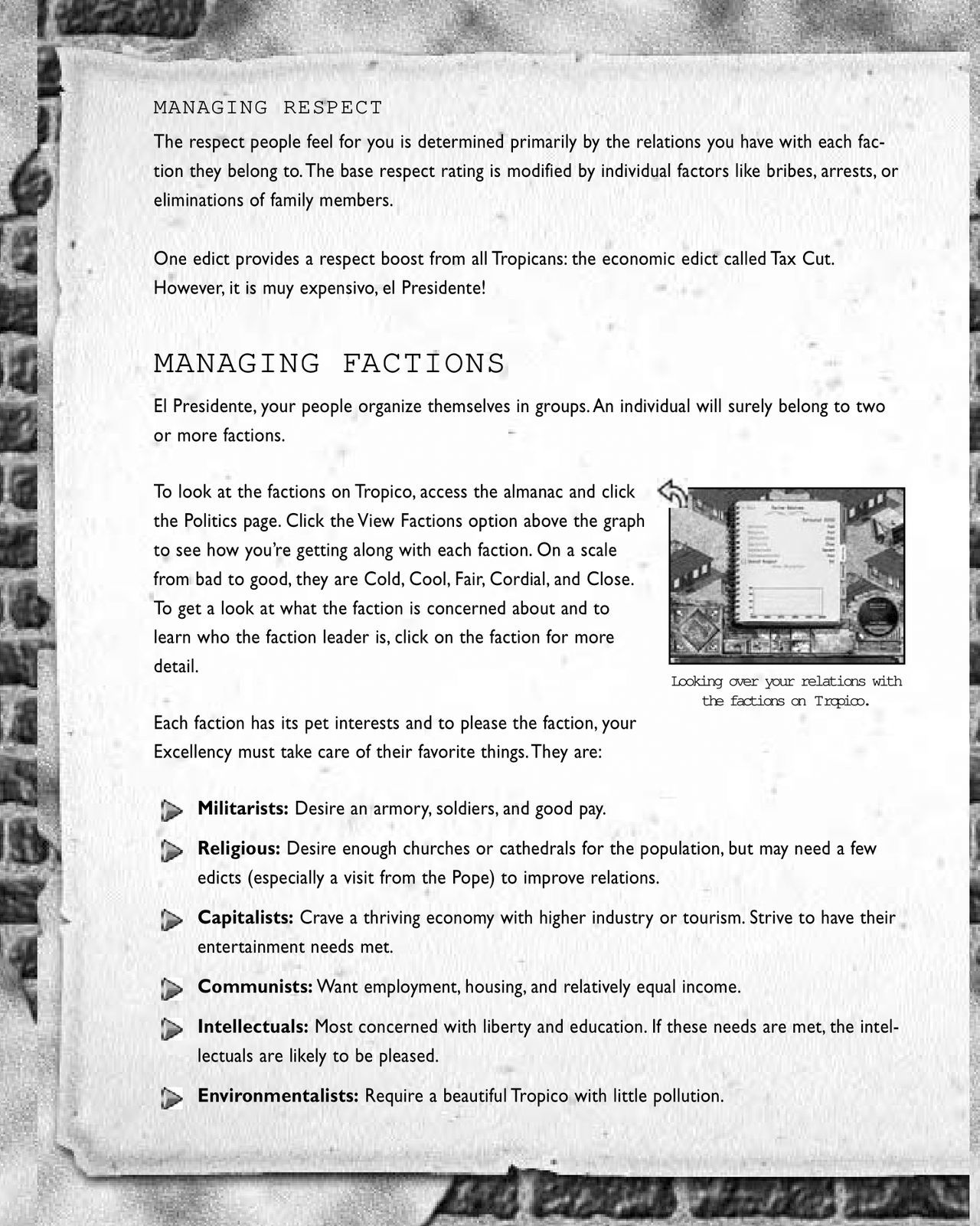 Tropico (PC (DOS/Windows)) Official Strategy Guide 54