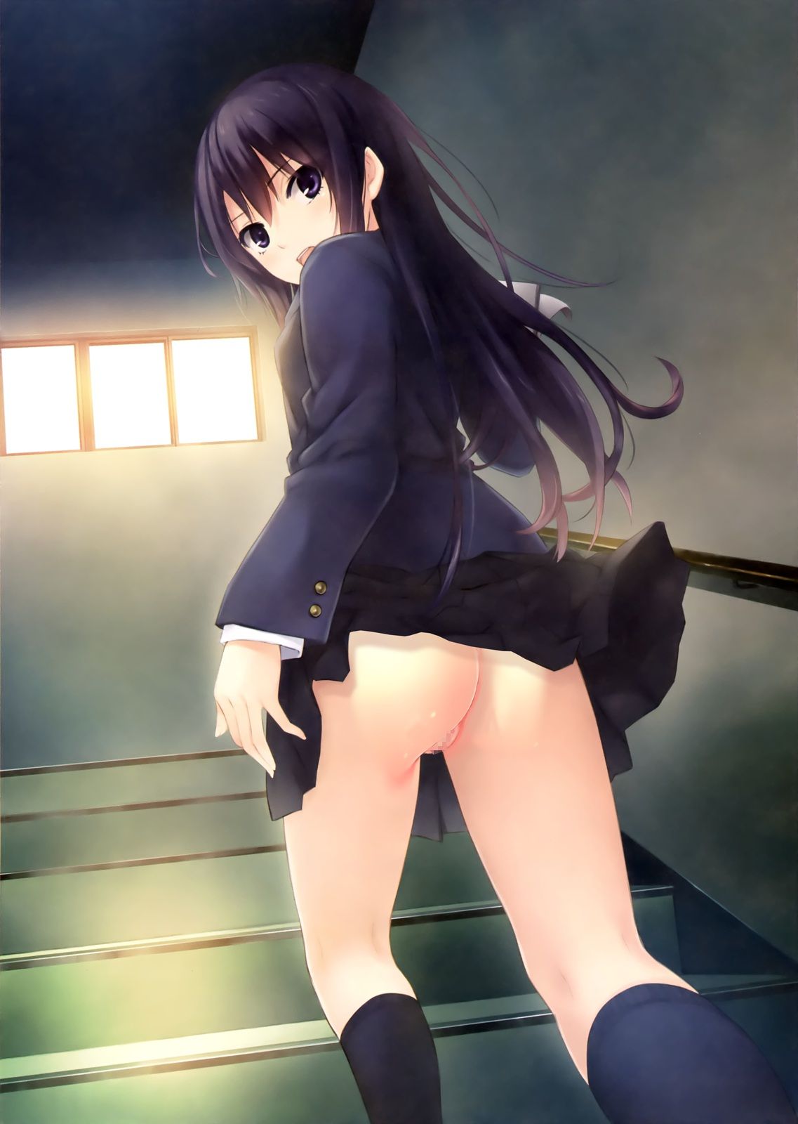 The number of high school girls who do not wear pants is rapidly increasing! Nopan High School Girl Part 9 1