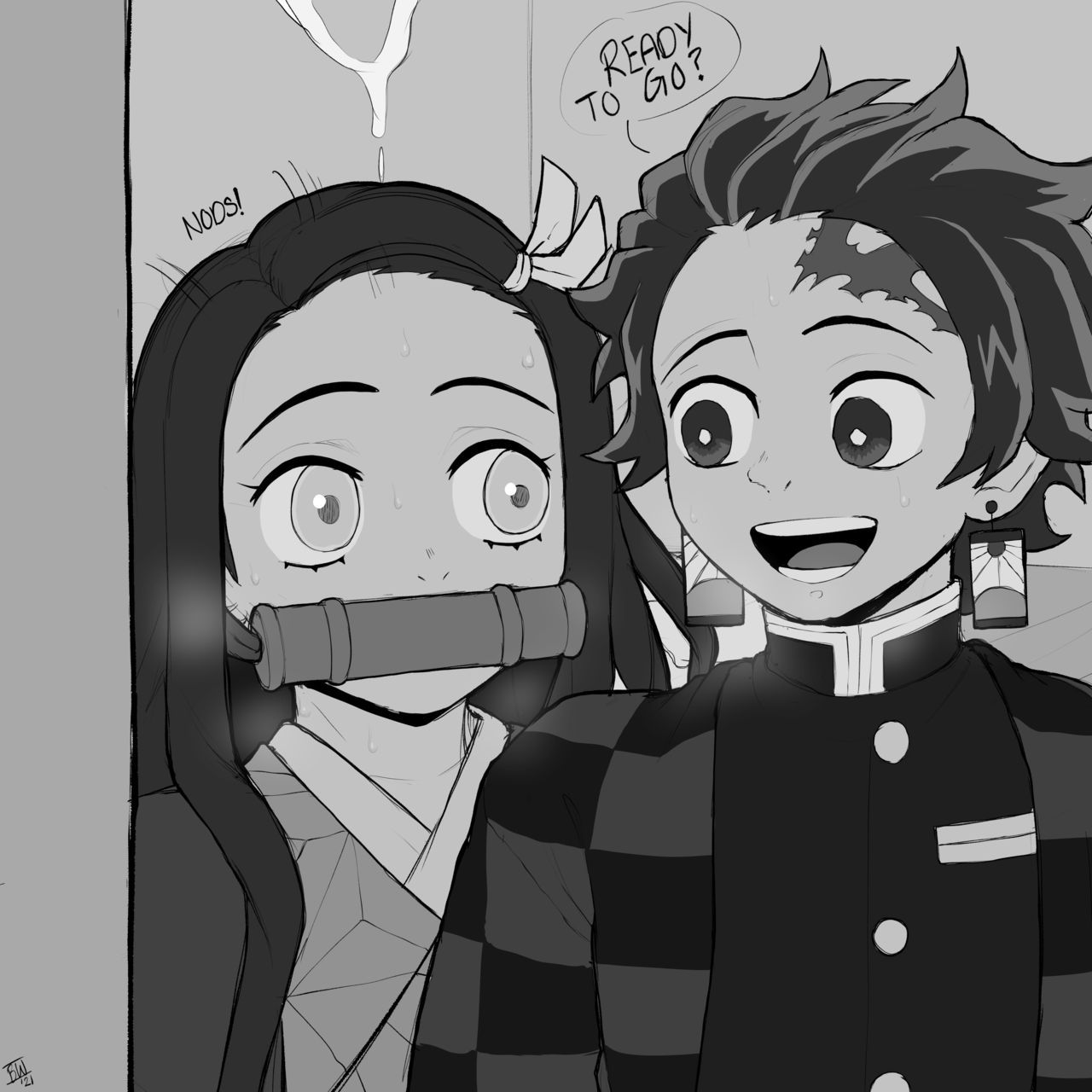 [BlackWhiplash] Technically SFW Demon Slayer Images (Kimetsu no Yaiba) 3