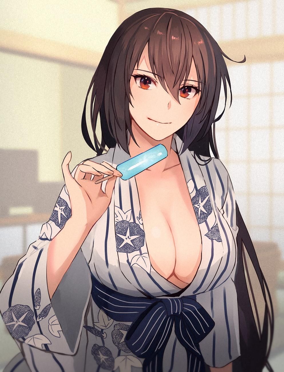 People who want to see erotic images of kimono / yukata gather! 15