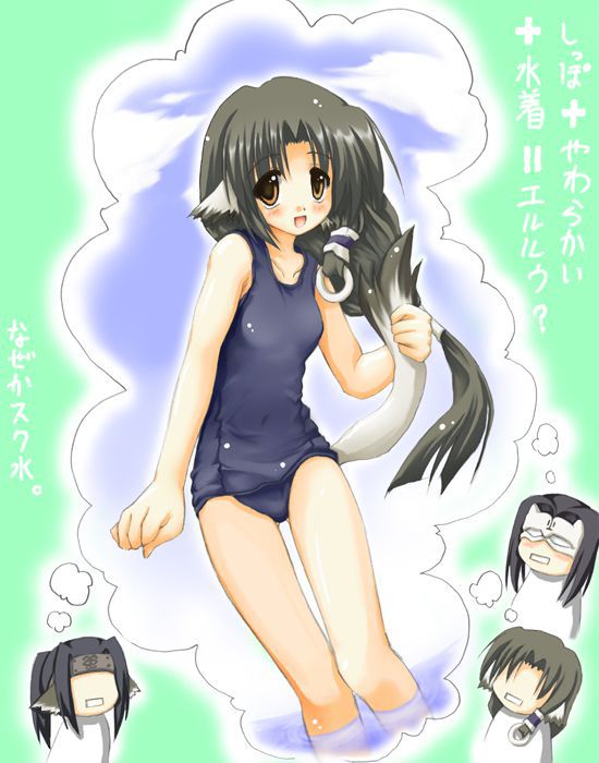 I collected the onaneta images of Utawarerumono!! 10