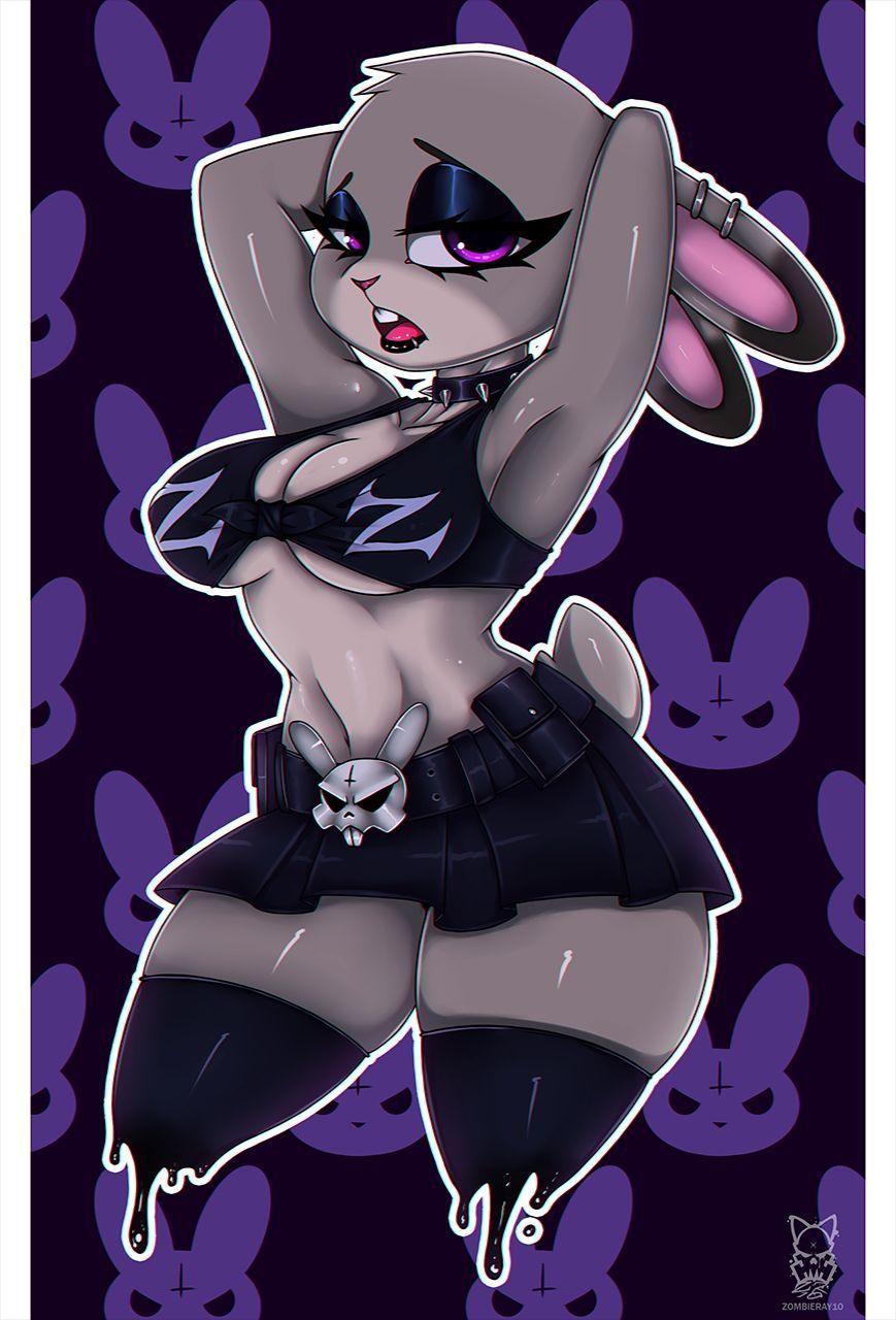 [Zombieray10] Goth Bunny (Zootopia) 2