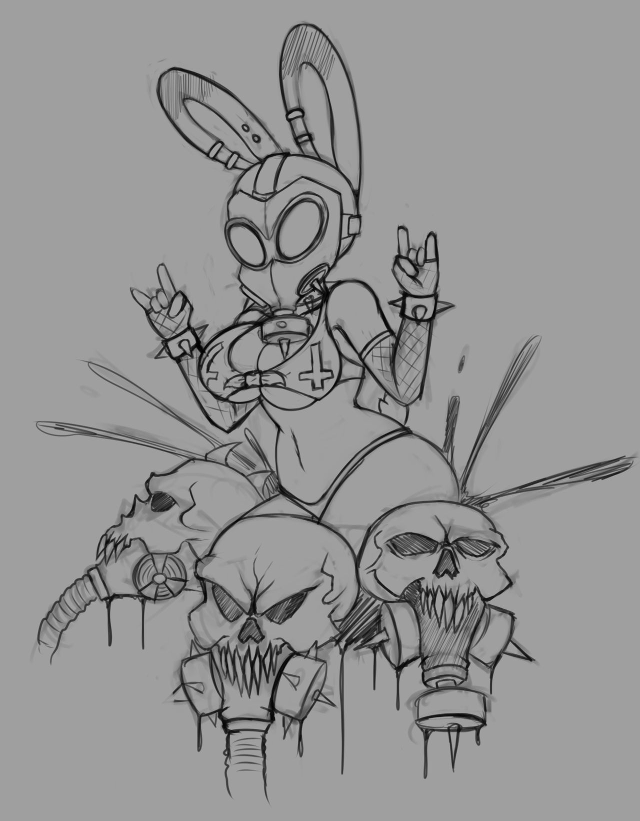 [Zombieray10] Goth Bunny (Zootopia) 27