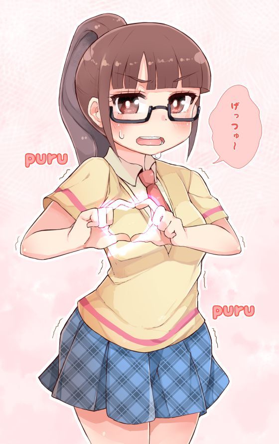 【Minami Mirei-chan】 Secondary erotic image of Minami Mire-chan that can be enjoyed with a double by taking off glasses or taking off glasses in Pripara's JC1 year little loli 21