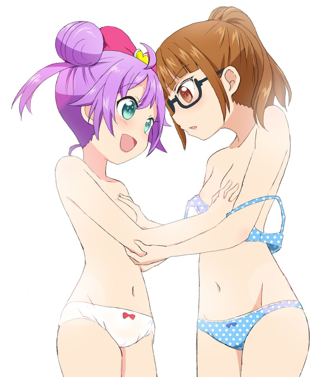 【Minami Mirei-chan】 Secondary erotic image of Minami Mire-chan that can be enjoyed with a double by taking off glasses or taking off glasses in Pripara's JC1 year little loli 53