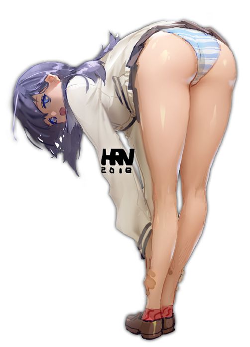 【Erotic Anime Summary】 Here is a collection of images of beautiful women and beautiful girls wearing striped pants 【50 sheets】 15