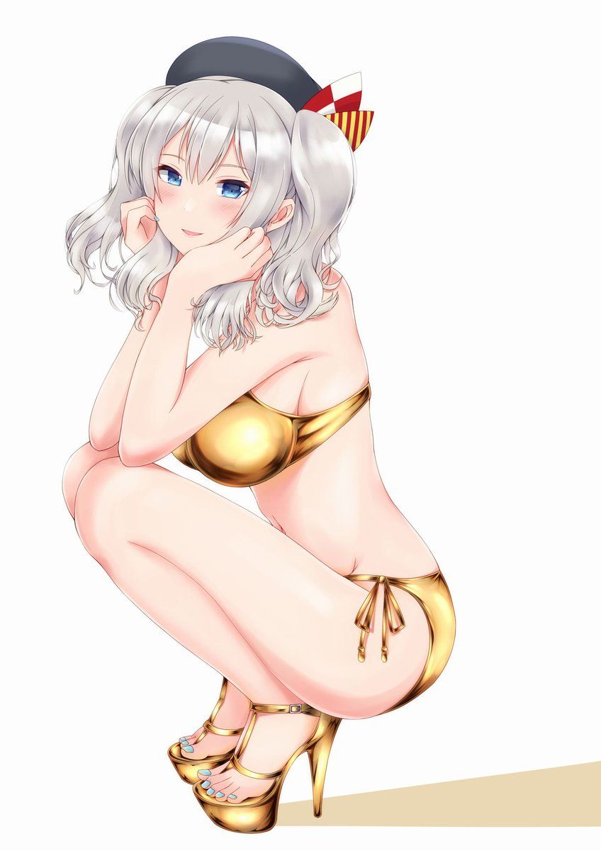 【With image】 Illustration of gold bikini, wwwwwwwwwwww suddenly trendy for some reason 6
