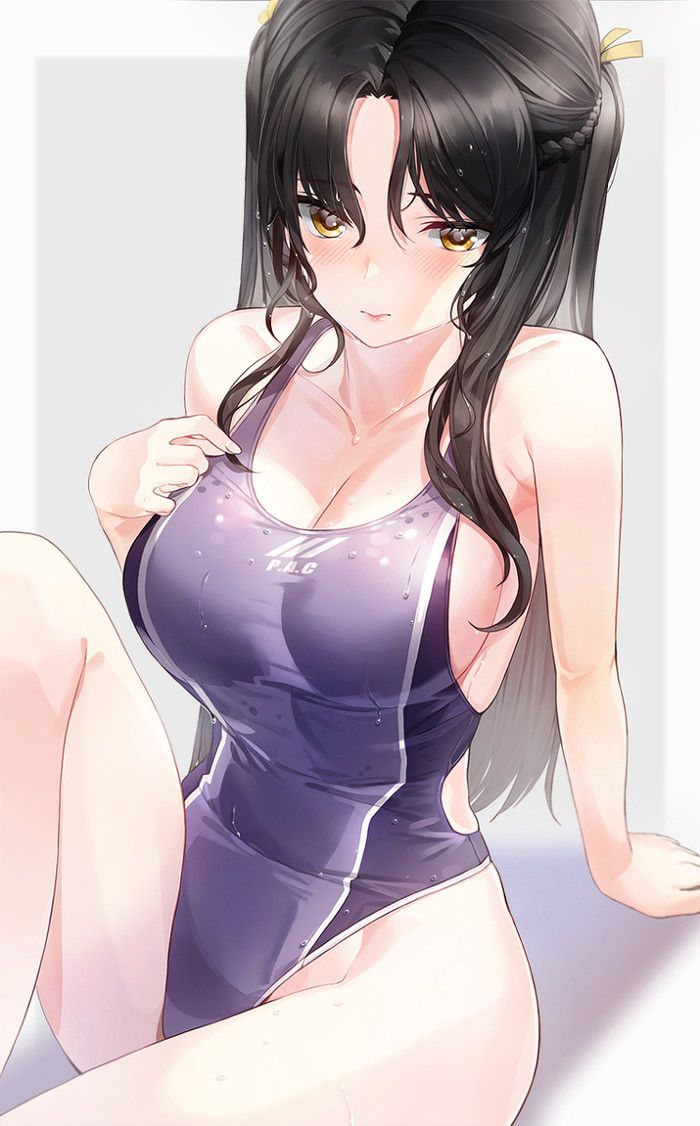 【Secondary】Competitive swimsuit erotic image that makes it difficult to swim with Part3 11