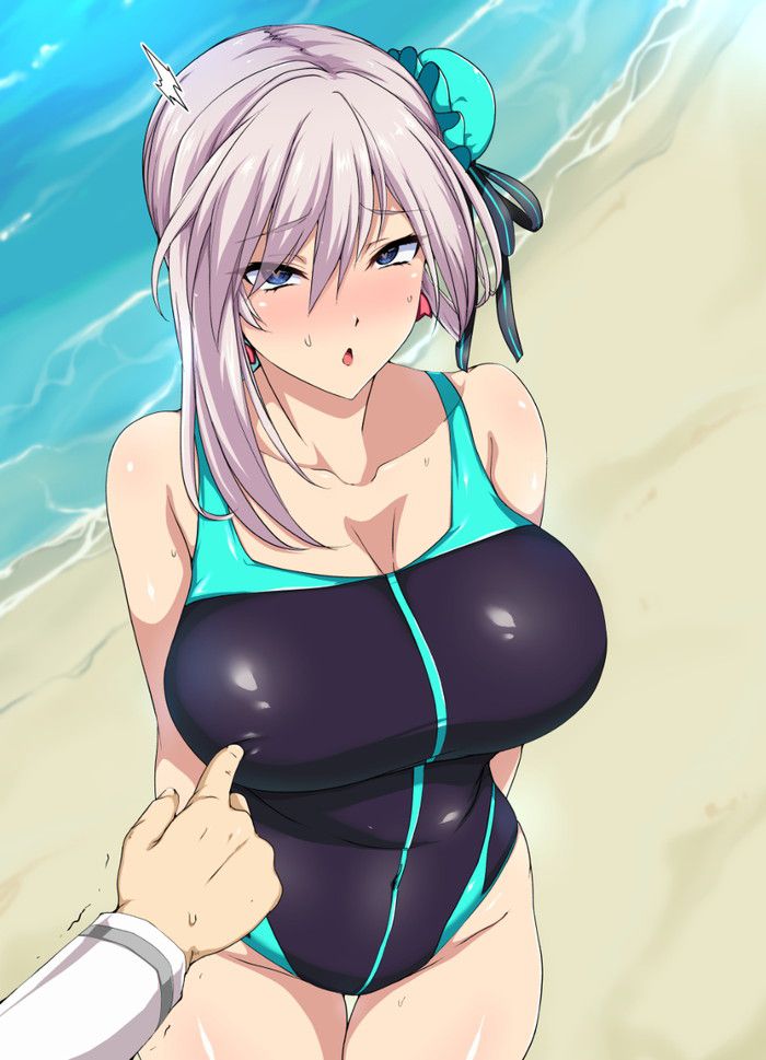 【Secondary】Competitive swimsuit erotic image that makes it difficult to swim with Part3 2