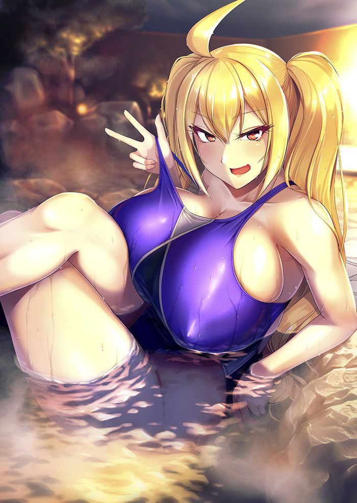 【Secondary】Competitive swimsuit erotic image that makes it difficult to swim with Part3 27