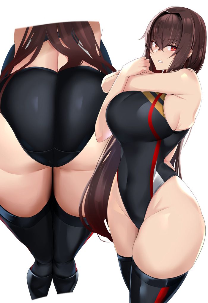 【Secondary】Competitive swimsuit erotic image that makes it difficult to swim with Part3 41