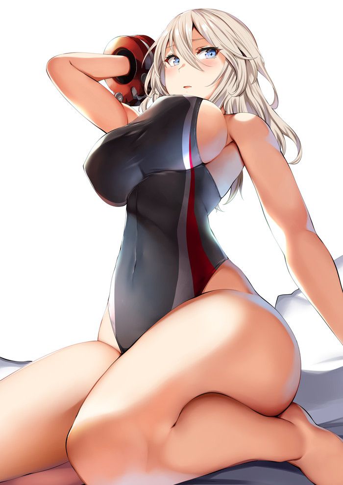 【Secondary】Competitive swimsuit erotic image that makes it difficult to swim with Part3 43