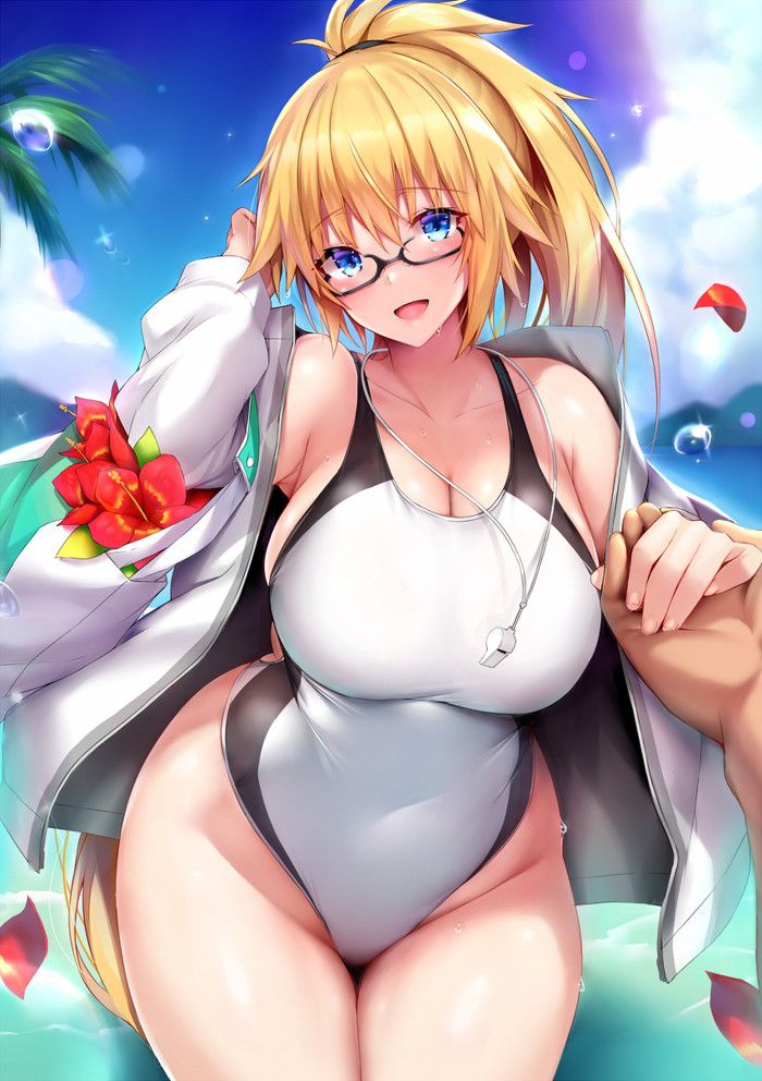 【Secondary】Competitive swimsuit erotic image that makes it difficult to swim with Part3 9