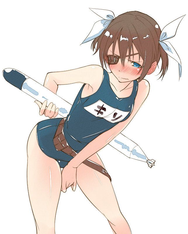 Erotic image that comes through just by imagining Kiso masturbating [Fleet Kokusho] 1