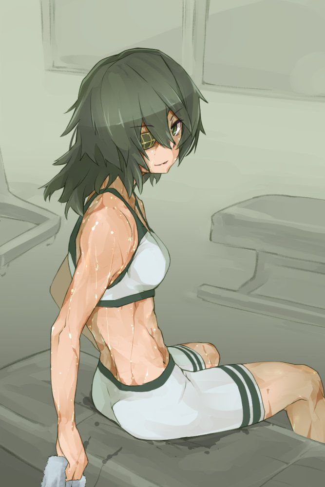 Erotic image that comes through just by imagining Kiso masturbating [Fleet Kokusho] 18