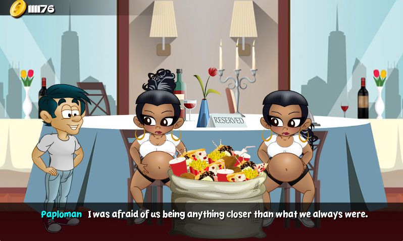 Hungry Girls Game: Twin's Tempting Fattening #1 Hungry Girls Game: Twin's Tempting Fattening #1 183