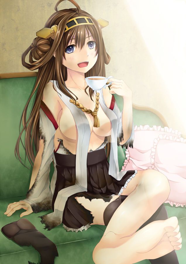 【Erotic Image】 I tried to collect images of cute Kongo, but it is too erotic ... (Fleet Kokusho) 11