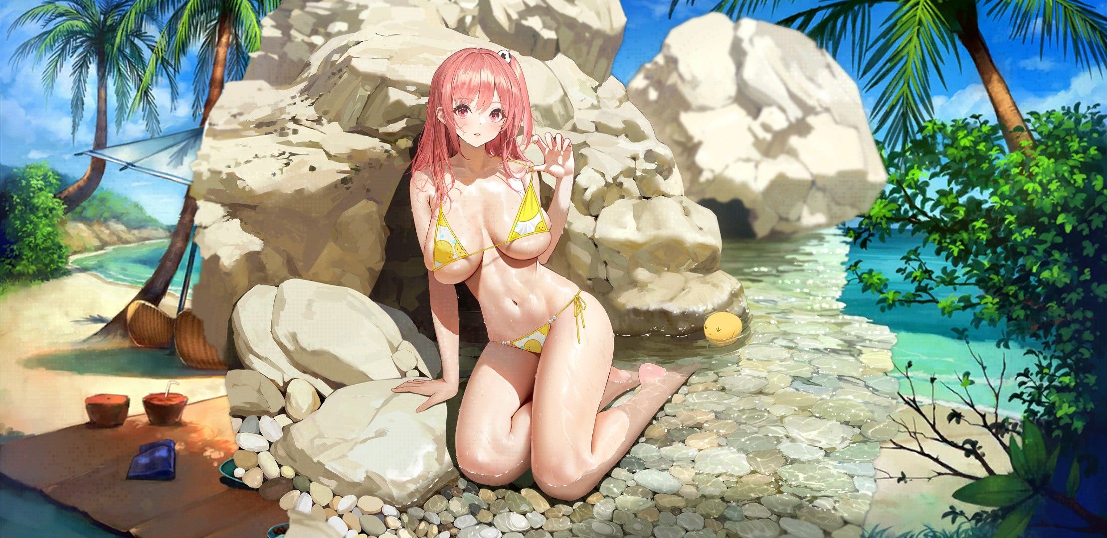 【There is an image】 Smartphone that urges charging with erotic swimsuits is malicious 10