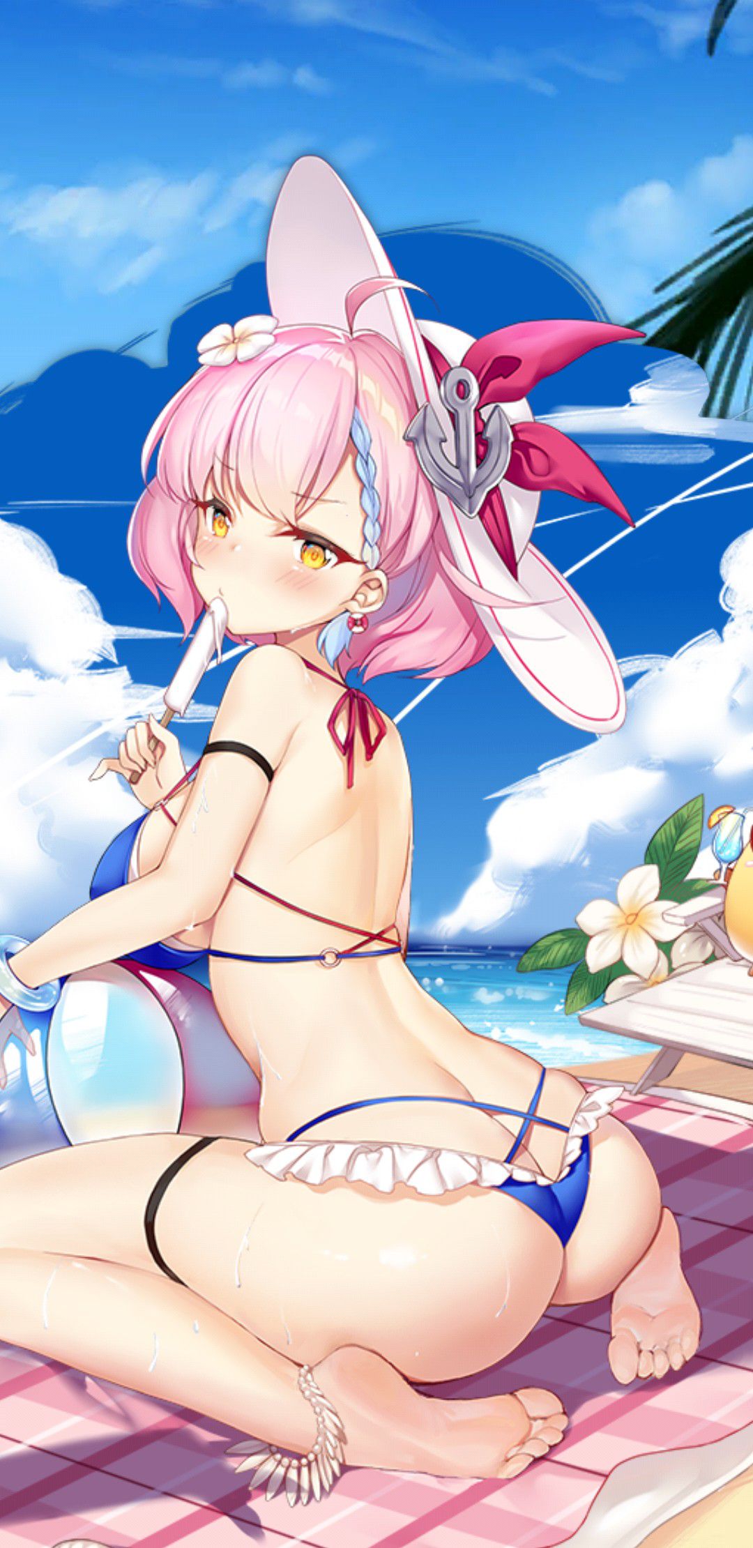 【There is an image】 Smartphone that urges charging with erotic swimsuits is malicious 39