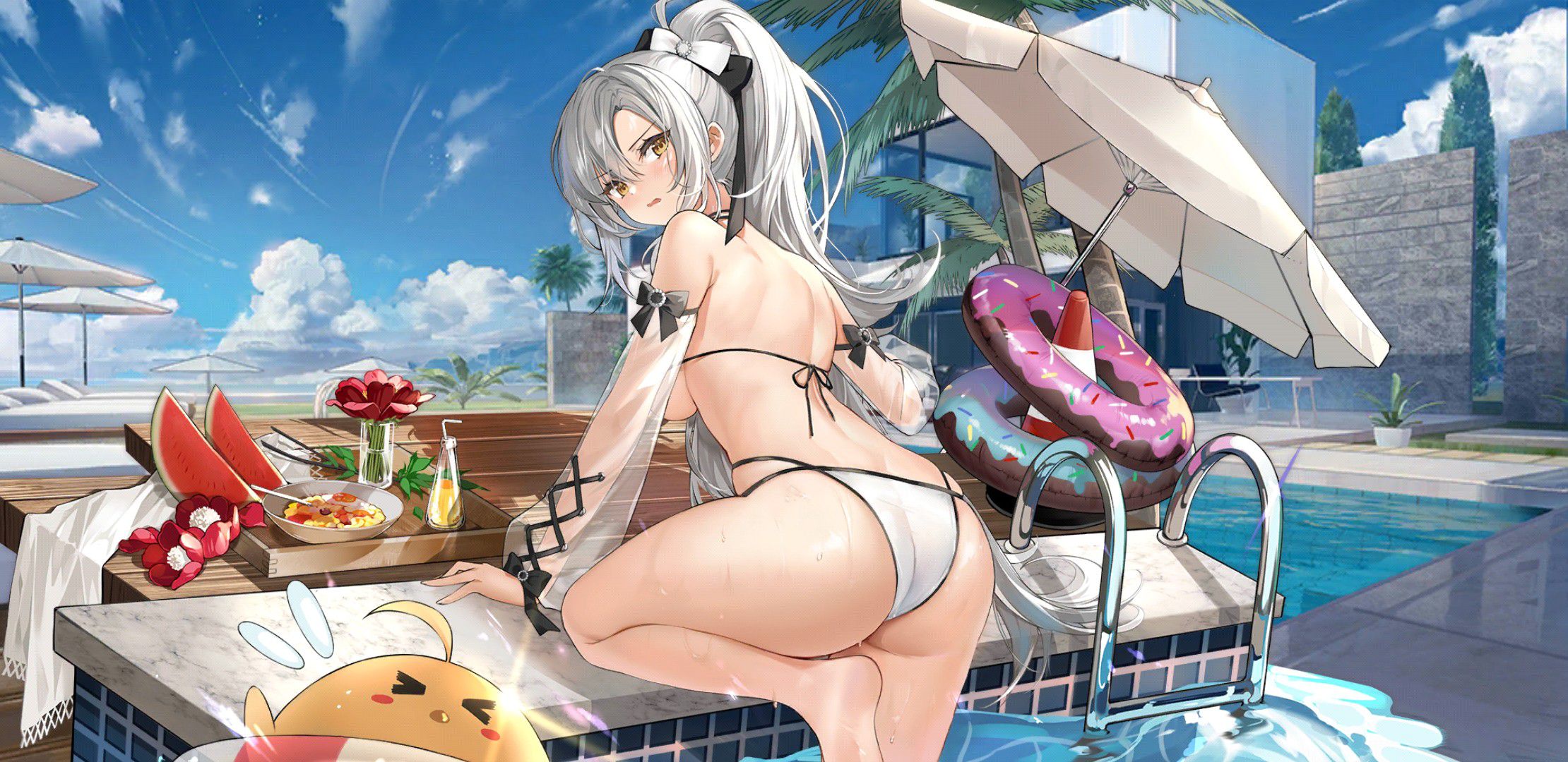 【There is an image】 Smartphone that urges charging with erotic swimsuits is malicious 44