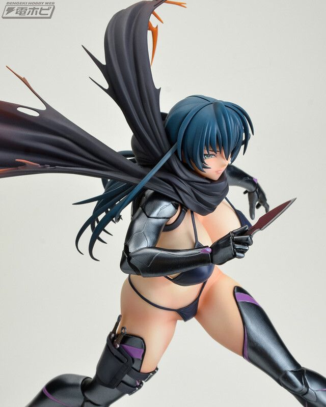 "Demon Shinobi RPG" Clone Asagi's erotic costume is taken off and an adult figure that can be seen in full! 10