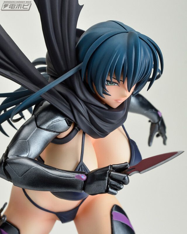 "Demon Shinobi RPG" Clone Asagi's erotic costume is taken off and an adult figure that can be seen in full! 11
