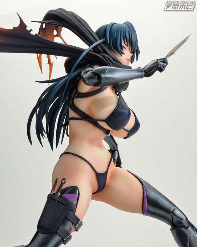 "Demon Shinobi RPG" Clone Asagi's erotic costume is taken off and an adult figure that can be seen in full! 12