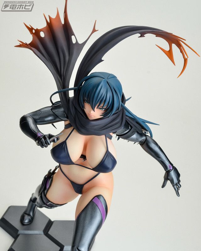 "Demon Shinobi RPG" Clone Asagi's erotic costume is taken off and an adult figure that can be seen in full! 13