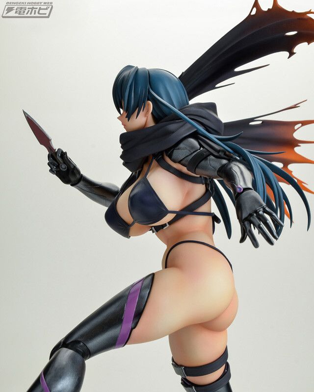 "Demon Shinobi RPG" Clone Asagi's erotic costume is taken off and an adult figure that can be seen in full! 15