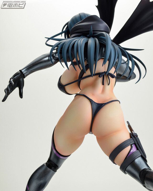 "Demon Shinobi RPG" Clone Asagi's erotic costume is taken off and an adult figure that can be seen in full! 16