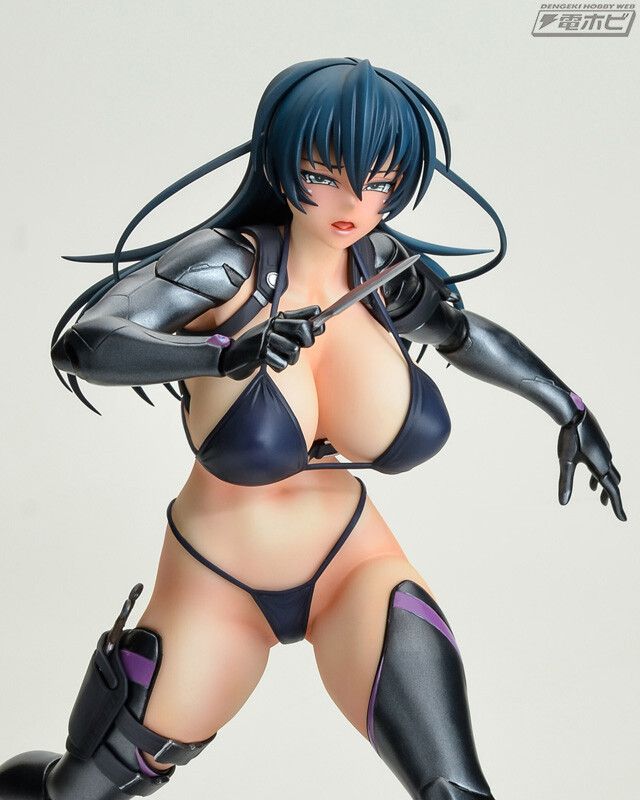 "Demon Shinobi RPG" Clone Asagi's erotic costume is taken off and an adult figure that can be seen in full! 17