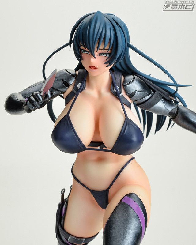 "Demon Shinobi RPG" Clone Asagi's erotic costume is taken off and an adult figure that can be seen in full! 18