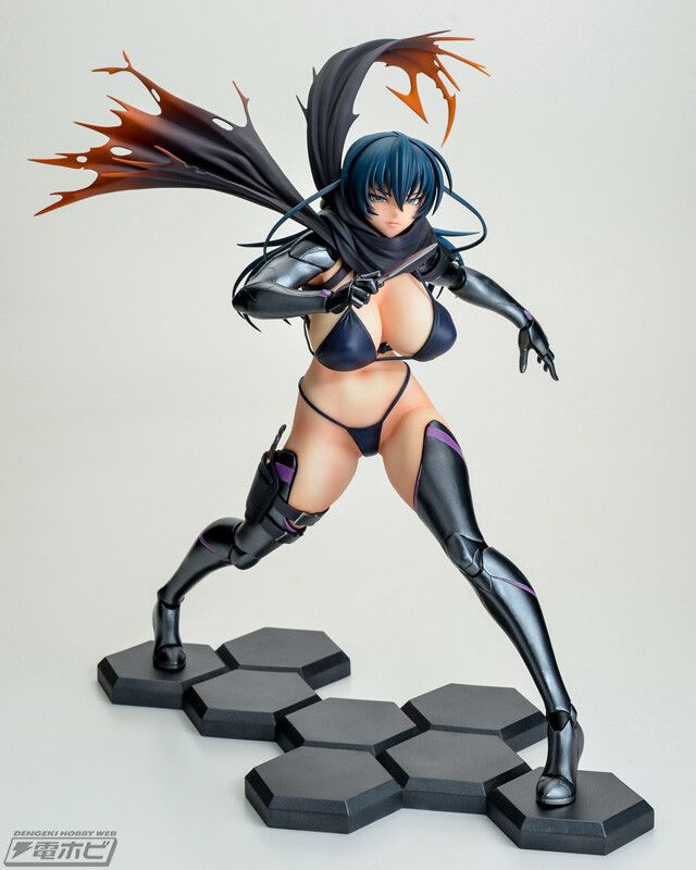 "Demon Shinobi RPG" Clone Asagi's erotic costume is taken off and an adult figure that can be seen in full! 2