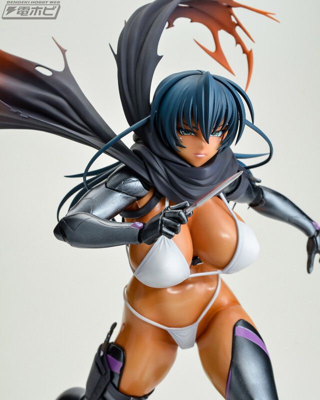 "Demon Shinobi RPG" Clone Asagi's erotic costume is taken off and an adult figure that can be seen in full! 30